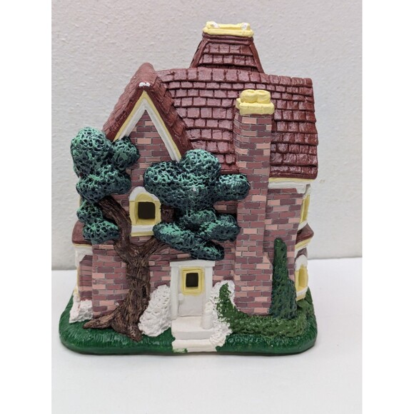 California Creations Brick House Christmas Village SPRING Edition Painted - Picture 3 of 6